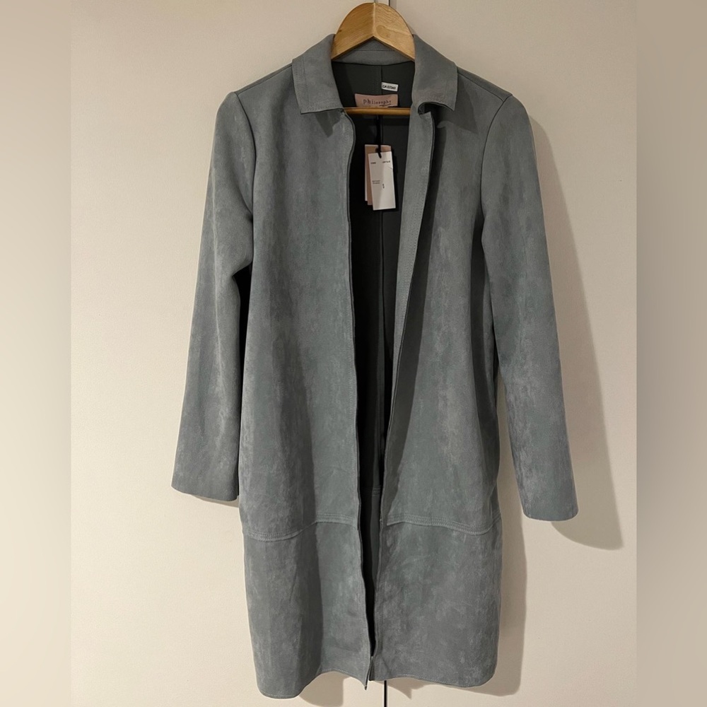 SOLD | Philosophy - Republic Clothing
Faux Leather Coat